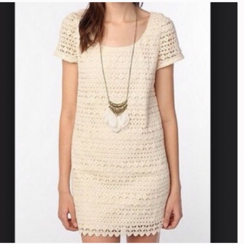 Urban Outfitters Staring at Stars Crochet Dress
